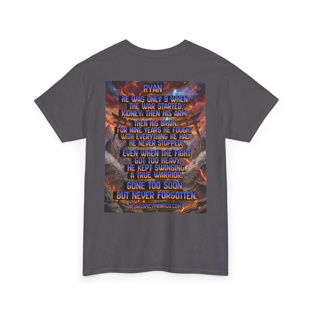 Ryan's Shirt — A Warrior's Art Lives On