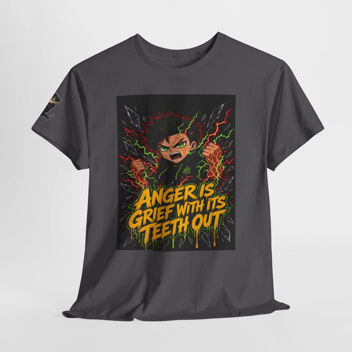 Anger Is Grief With Its Teeth Out — Silas Tee