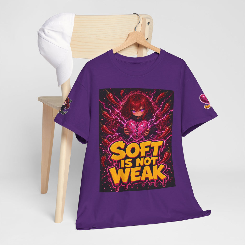 Soft Is Not Weak — Nova Heavy Cotton Tee