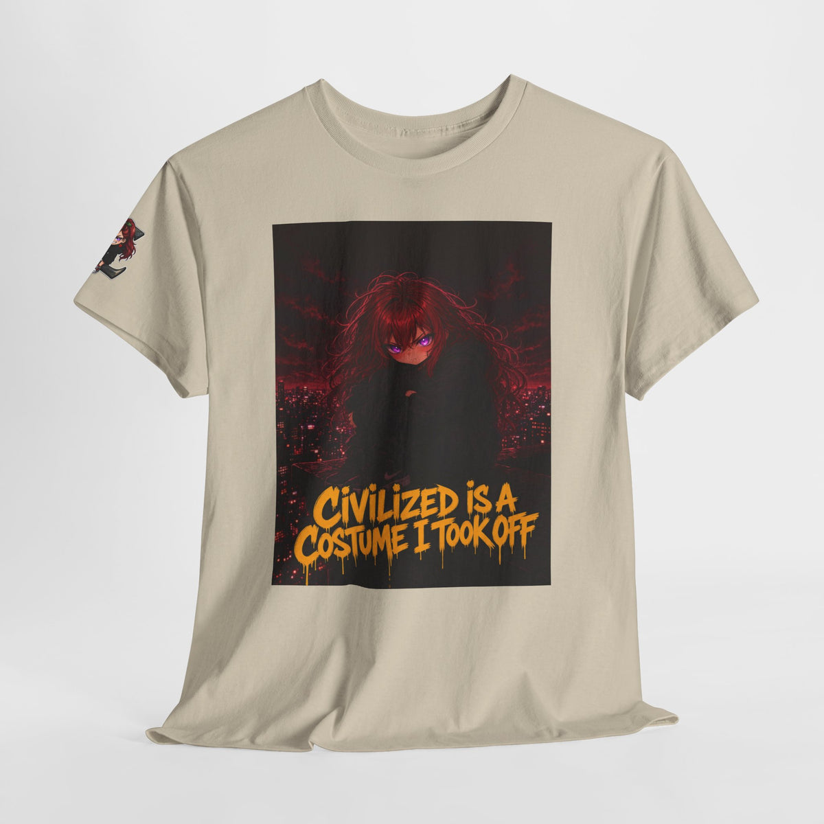 Civilized Is a Costume I Took Off — Nova Tee