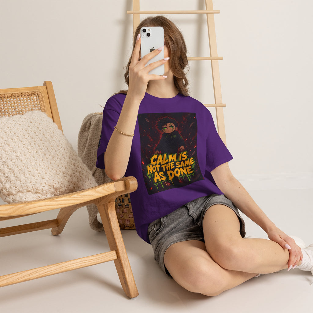 Calm Is Not the Same as Done — Silas Tee