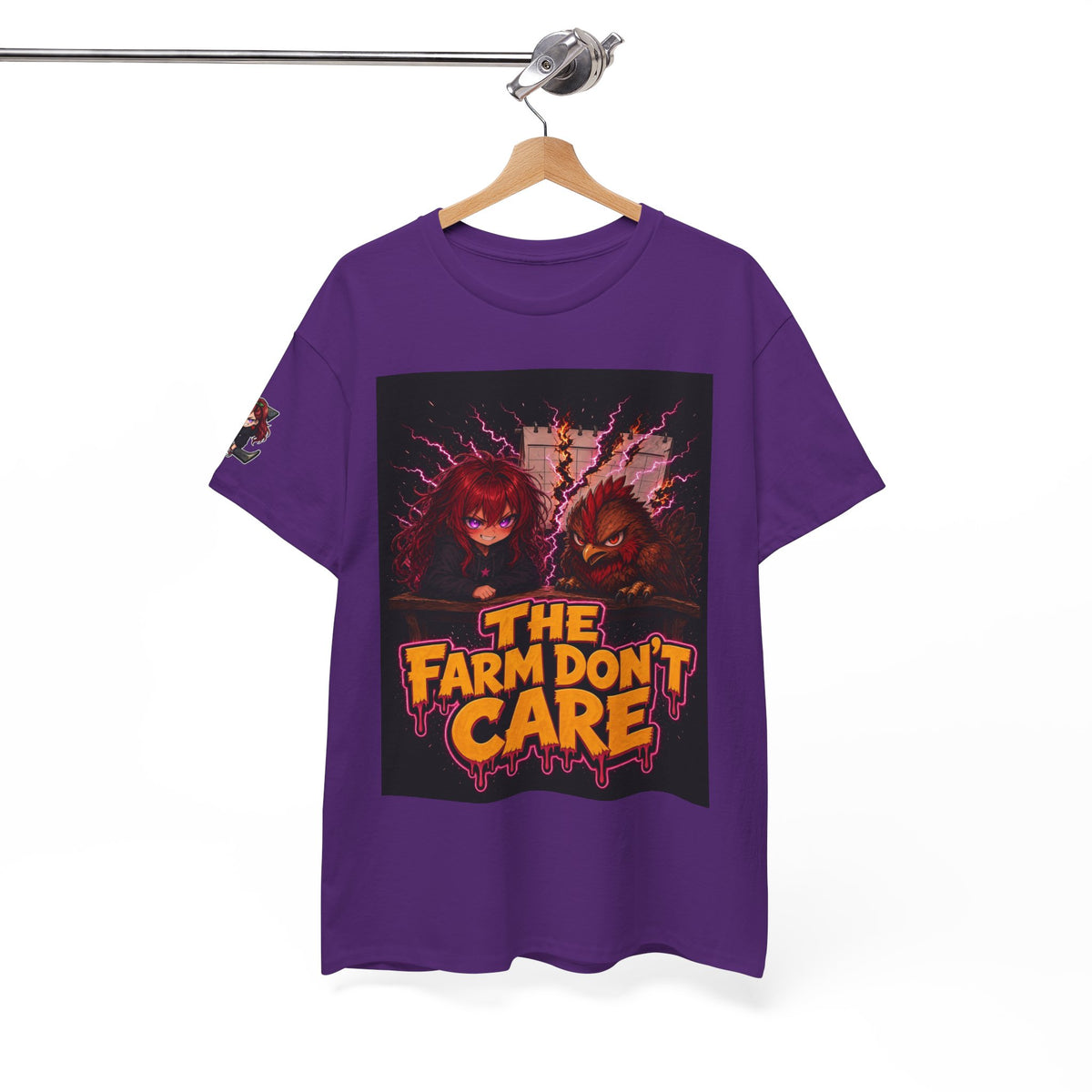 The Farm Don't Care — Nova & Silas Homestead Tee