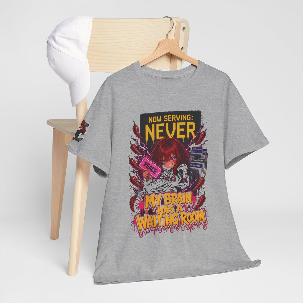 My Brain Has a Waiting Room Tee - Nova