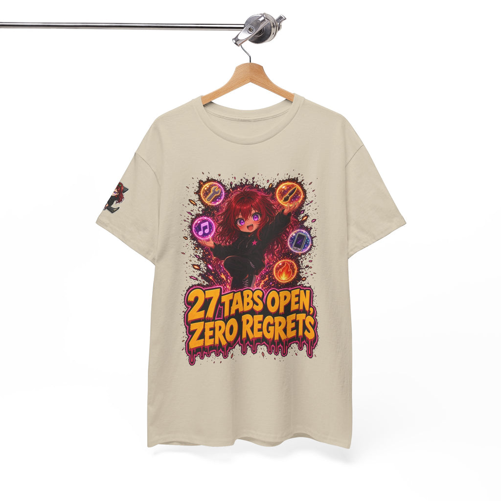 27 Tabs Open, Zero Regrets Tee - Nova