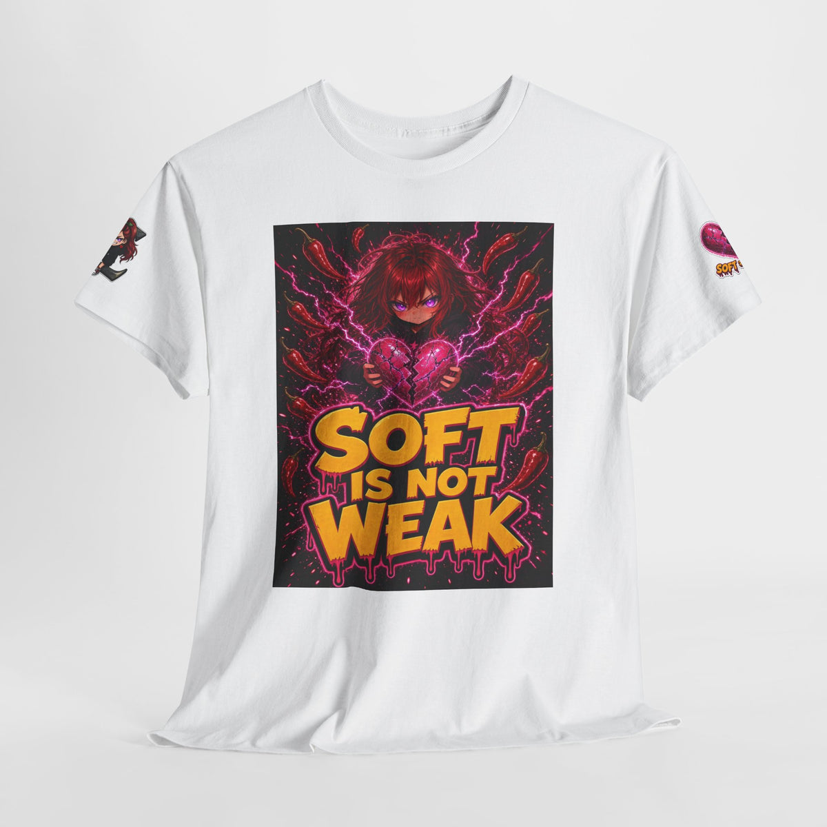 Soft Is Not Weak — Nova Heavy Cotton Tee