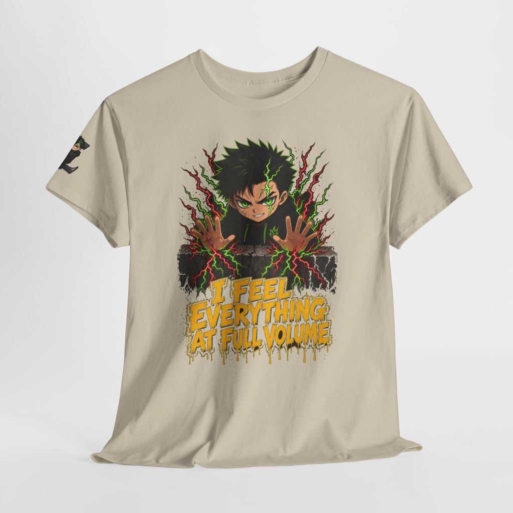 I Feel Everything at Full Volume Tee - Silas
