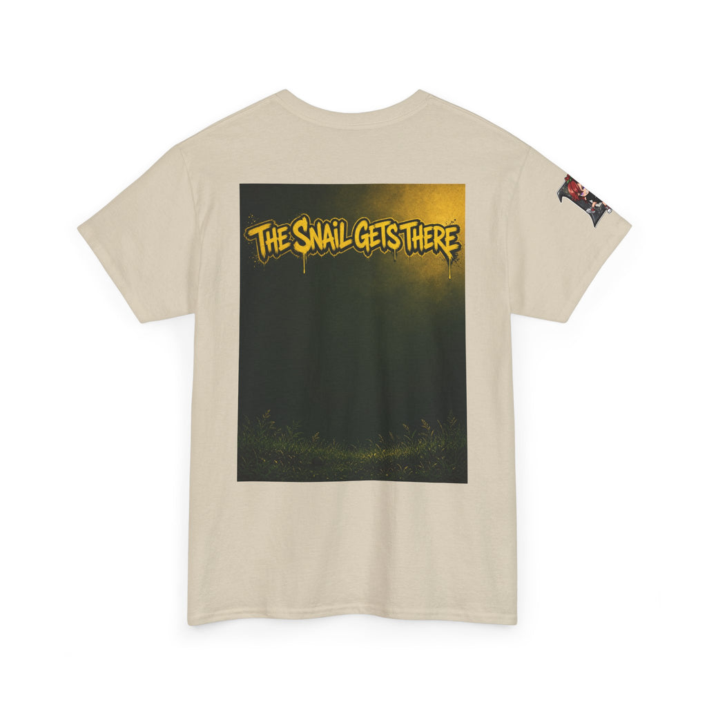 Slow Down, The World Will Wait — Nova Snail Tee