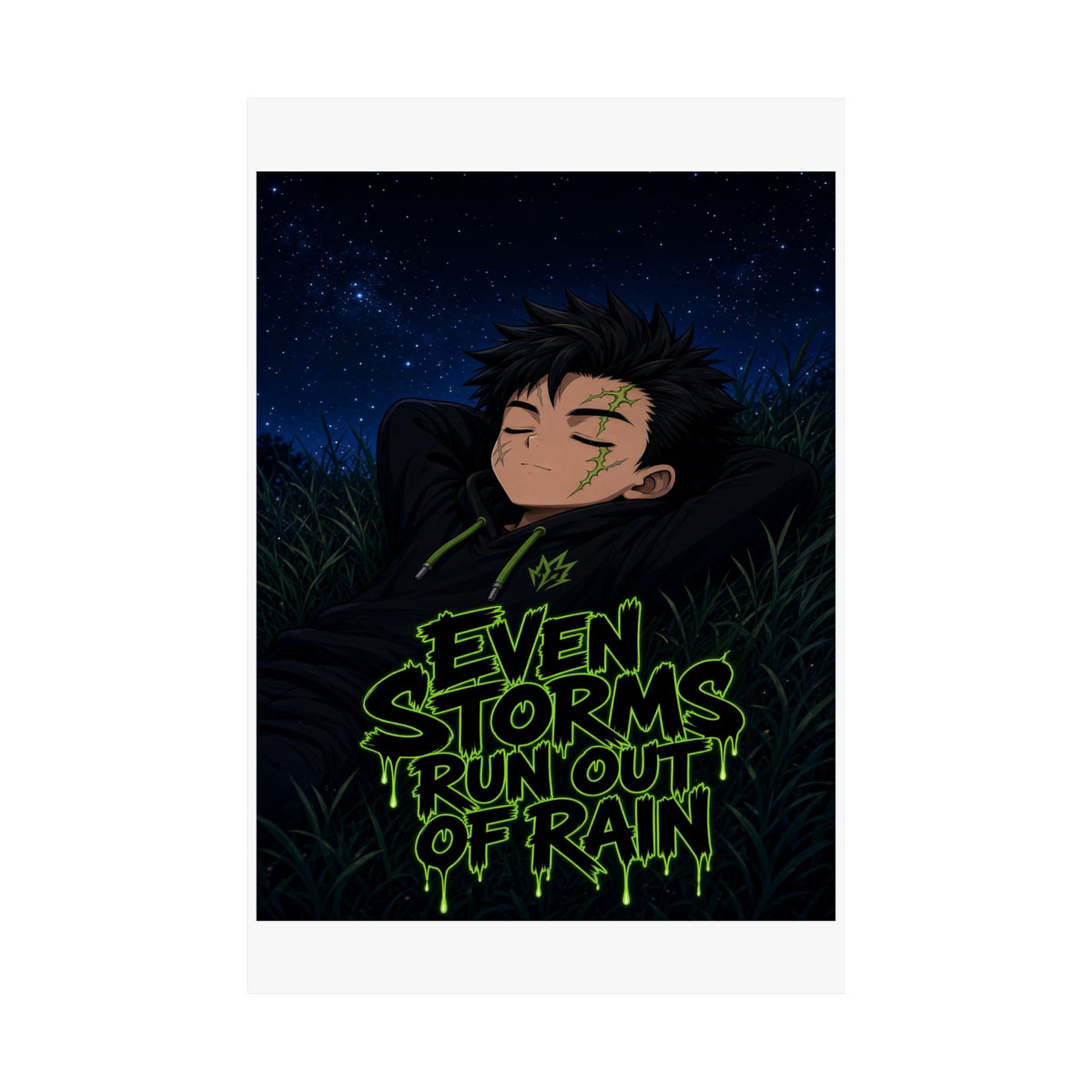 Even Storms Run Out of Rain — Silas Poster (Silas Stillness)