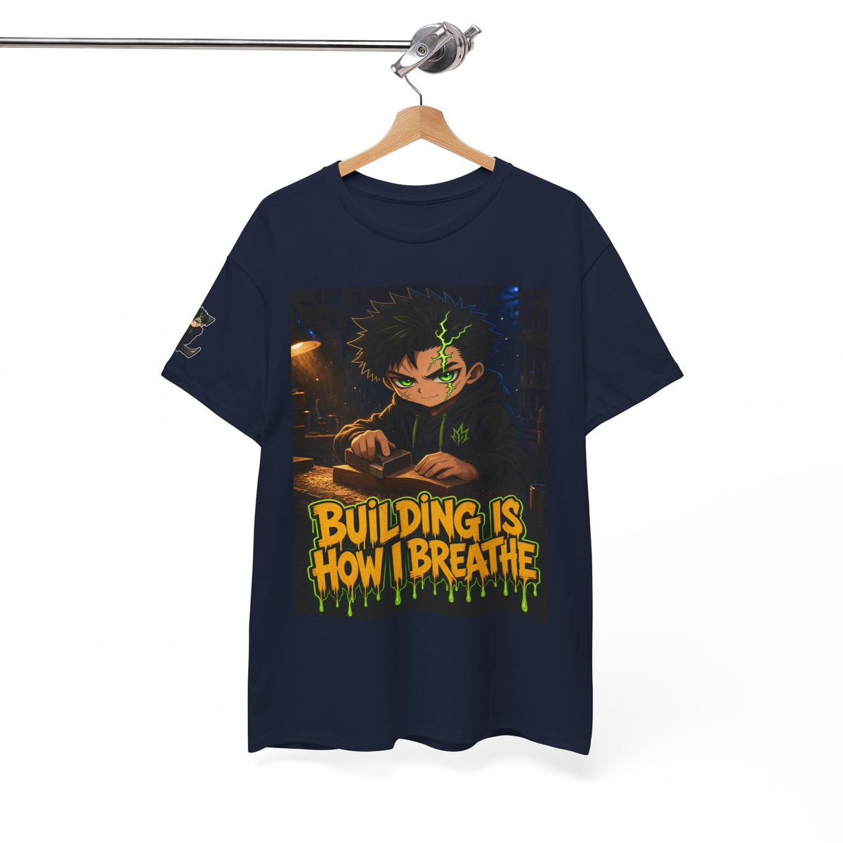 Building Is How I Breathe — Silas Tee