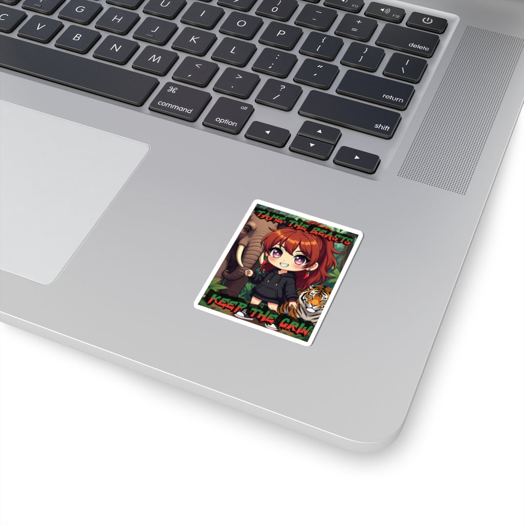 Tame The Beasts-Kiss-Cut Sticker