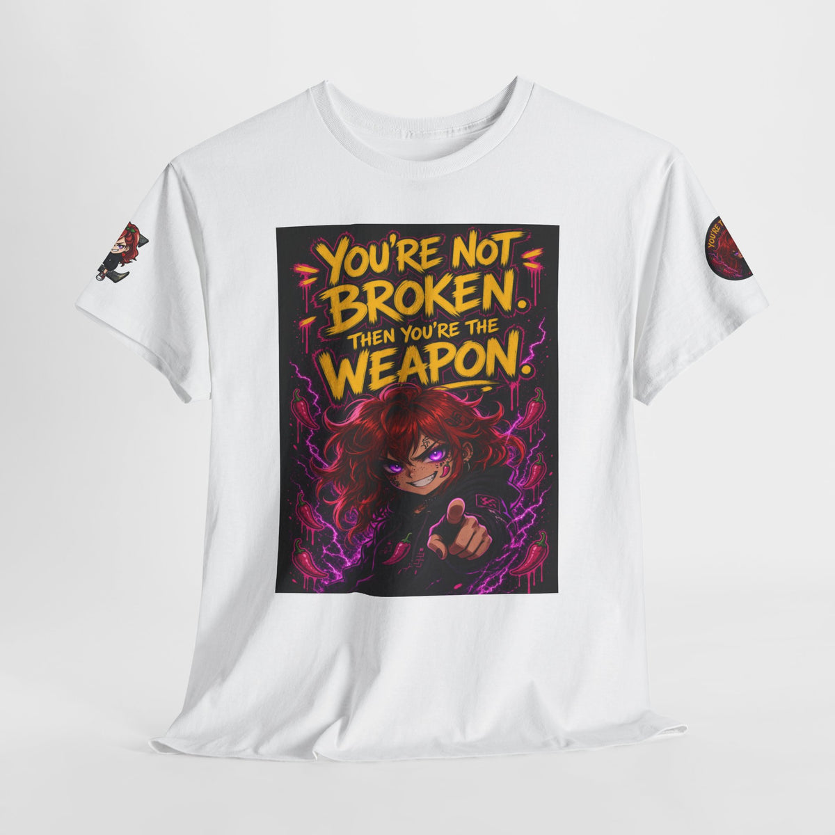 You're Not Broken — You're The Weapon — Nova Tee