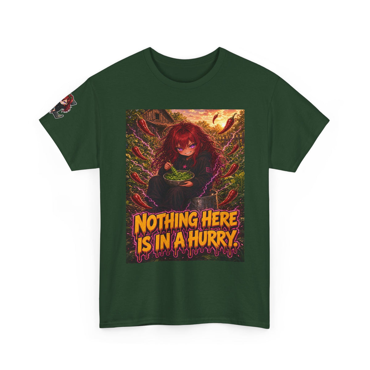 Nothing Here Is in a Hurry. Tee - Nova