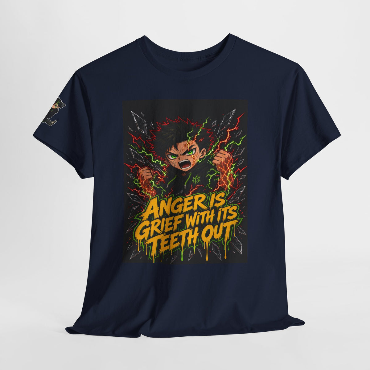 Anger Is Grief With Its Teeth Out — Silas Tee