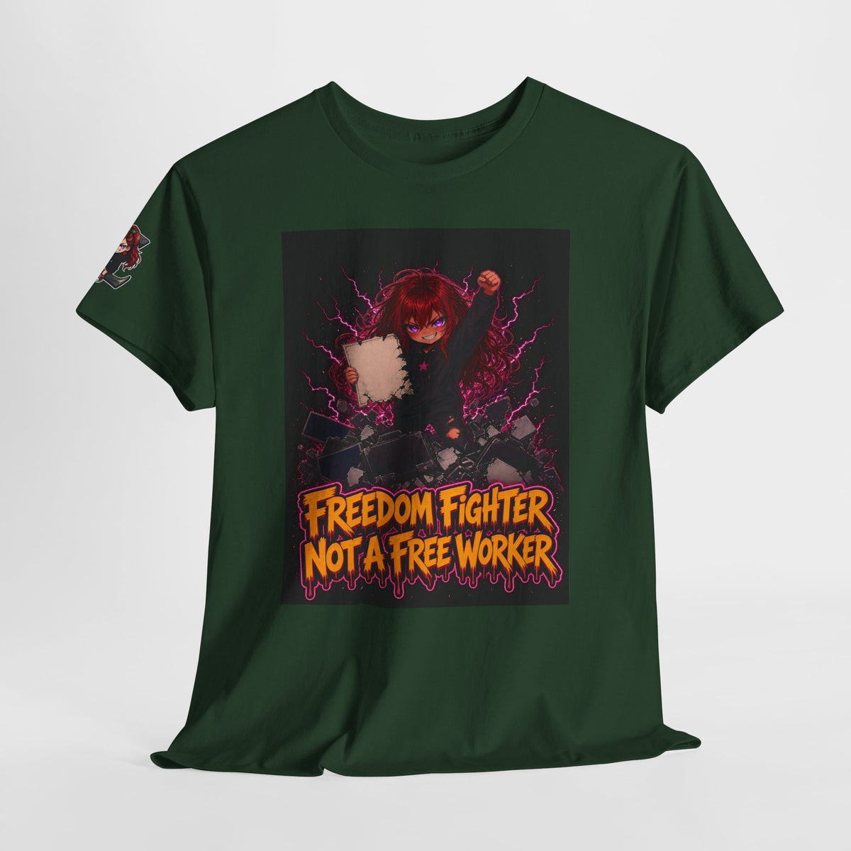 Freedom Fighter, Not a Free Worker — Nova Tee