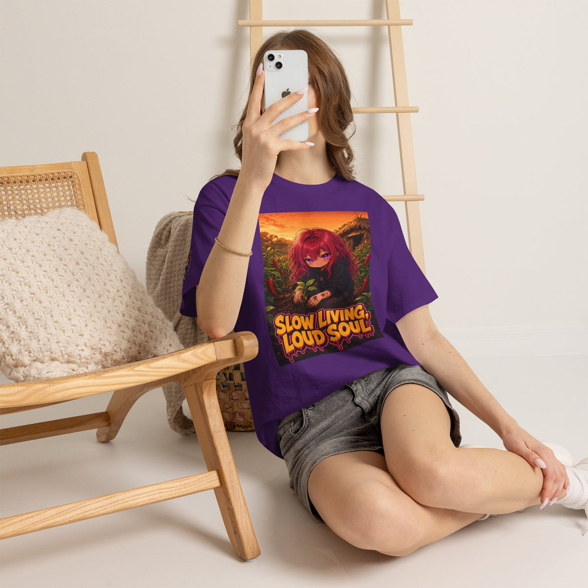 Slow Living, Loud Soul — Nova Tee