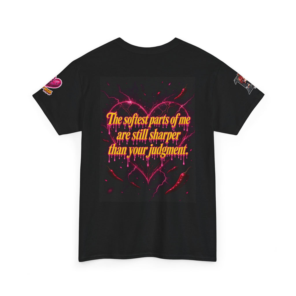Soft Is Not Weak — Nova Heavy Cotton Tee