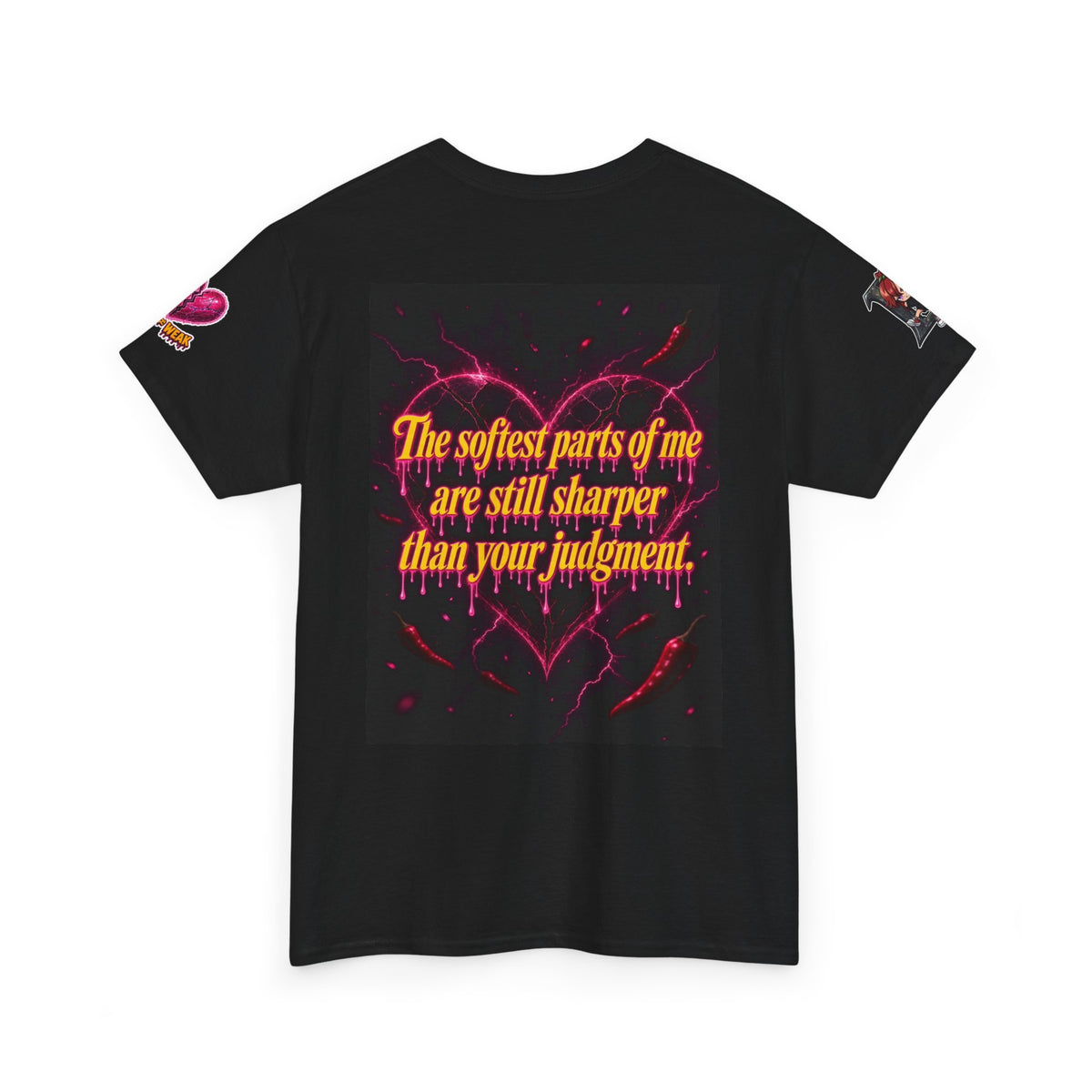 Soft Is Not Weak — Nova Heavy Cotton Tee