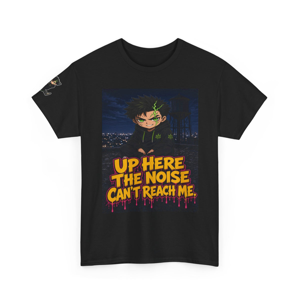 Up Here the Noise Can't Reach Me. Tee - Silas