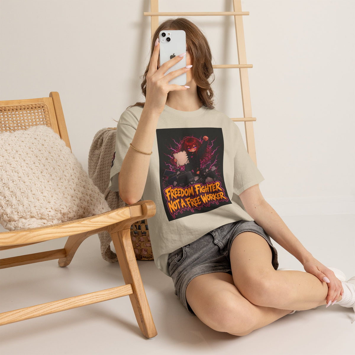 Freedom Fighter, Not a Free Worker — Nova Tee