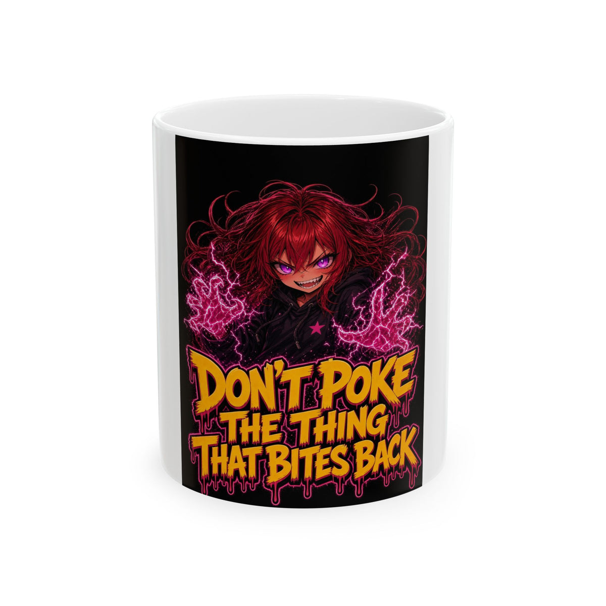 Don't Poke the Thing That Bites Back — Nova Mug (Nova Feral)