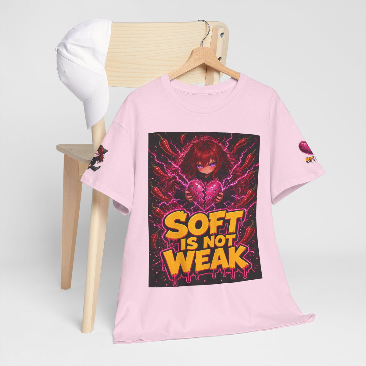 Soft Is Not Weak — Nova Heavy Cotton Tee