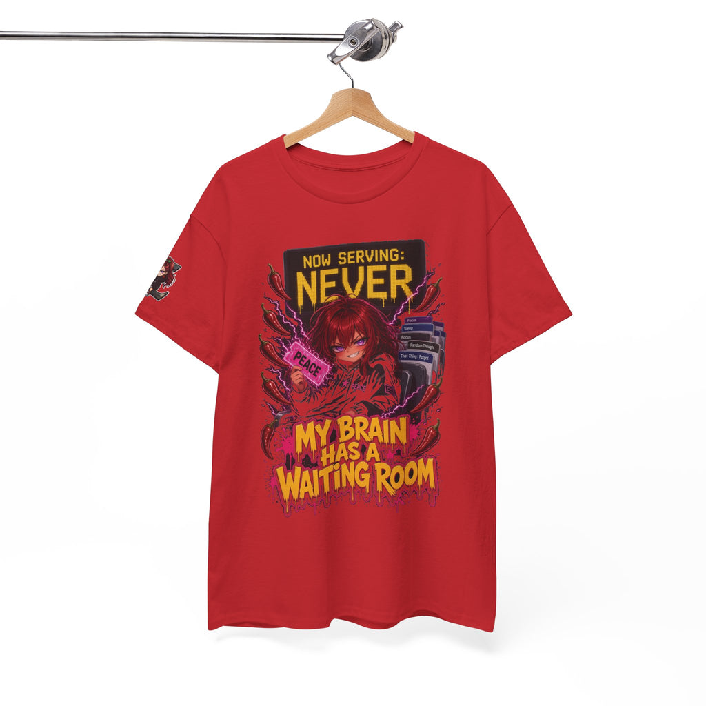 My Brain Has a Waiting Room Tee - Nova