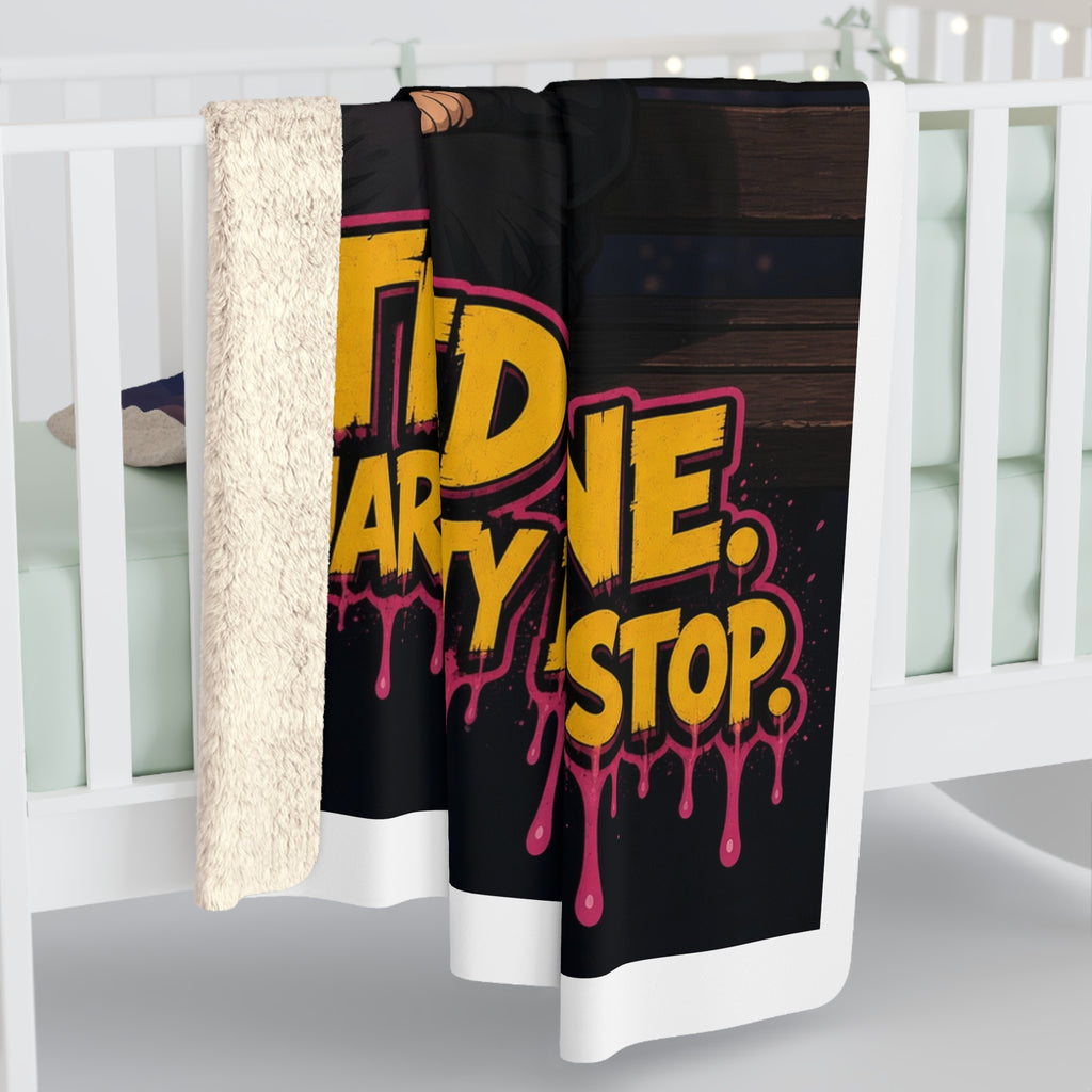 Tired Is Fine — Night Watch — Silas Sherpa Blanket (Silas Protector)