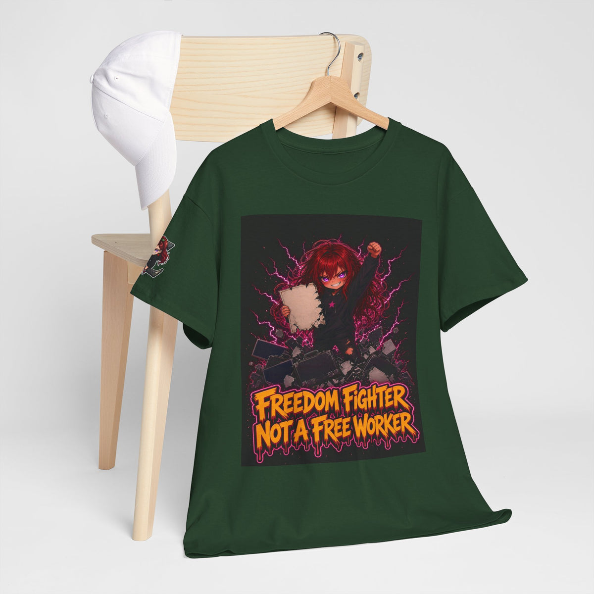 Freedom Fighter, Not a Free Worker — Nova Tee