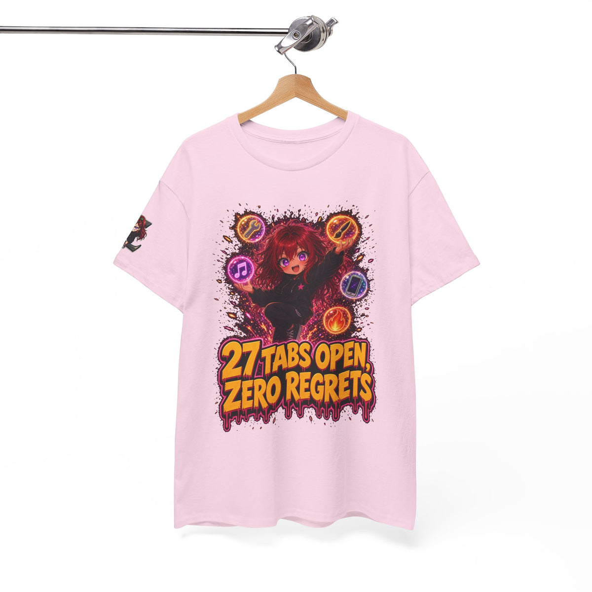 27 Tabs Open, Zero Regrets Tee - Nova