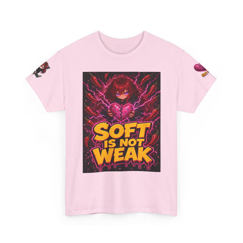 Soft Is Not Weak — Nova Heavy Cotton Tee