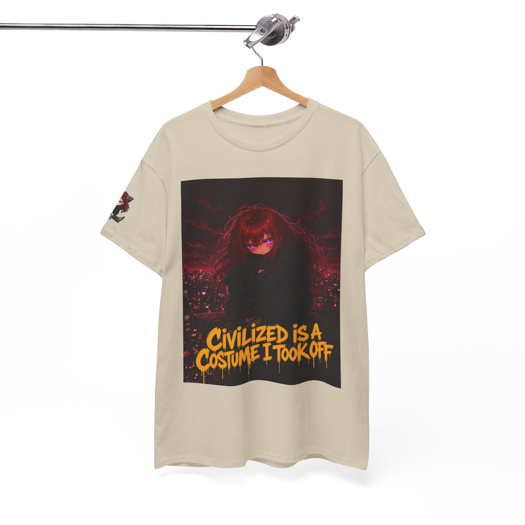 Civilized Is a Costume I Took Off — Nova Tee