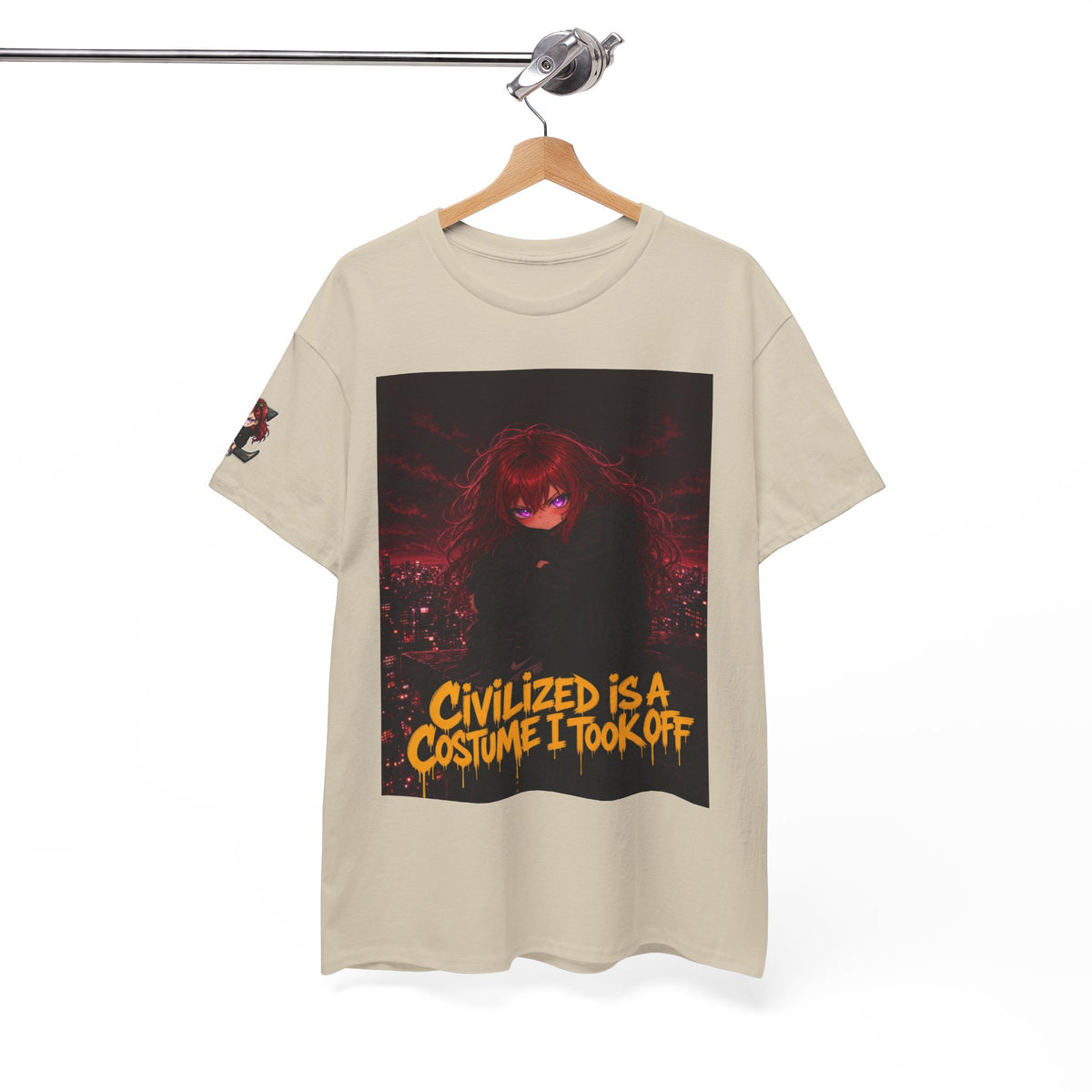 Civilized Is a Costume I Took Off — Nova Tee