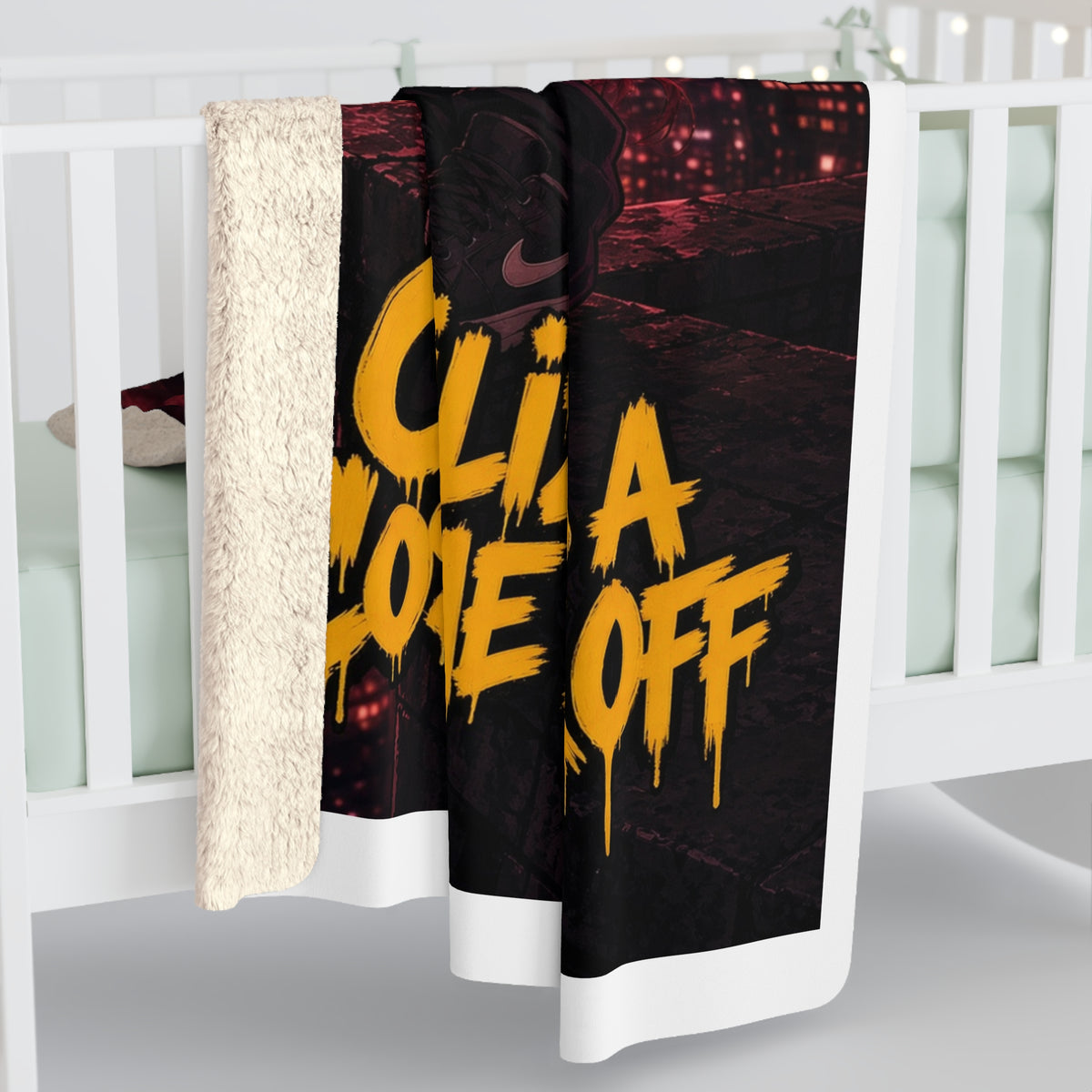 Civilized Is a Costume I Took Off — Nova Sherpa Blanket (Nova Feral)