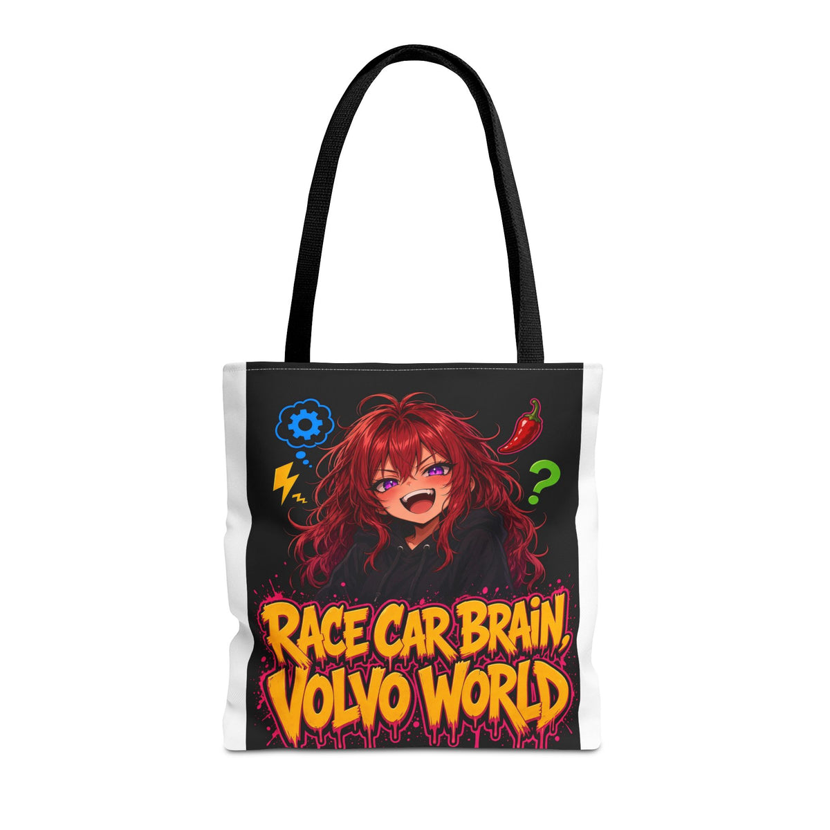 Race Car Brain, Volvo World — Nova Tote (Nova NeuroSpicy)