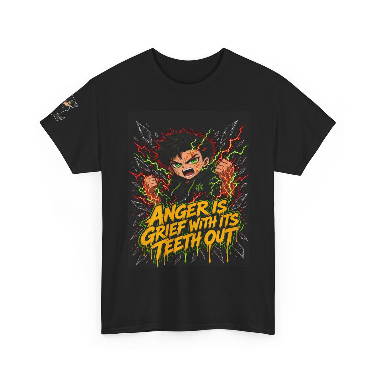 Anger Is Grief With Its Teeth Out — Silas Tee