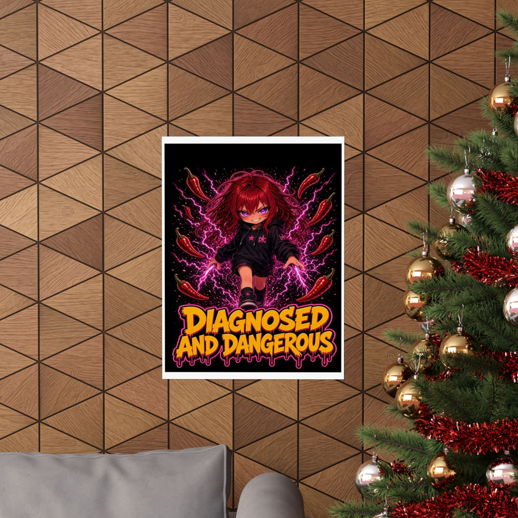 Diagnosed and Dangerous — Nova Poster (Nova NeuroSpicy)