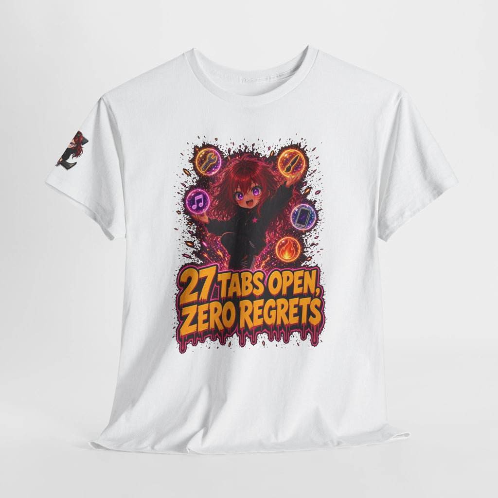 27 Tabs Open, Zero Regrets Tee - Nova