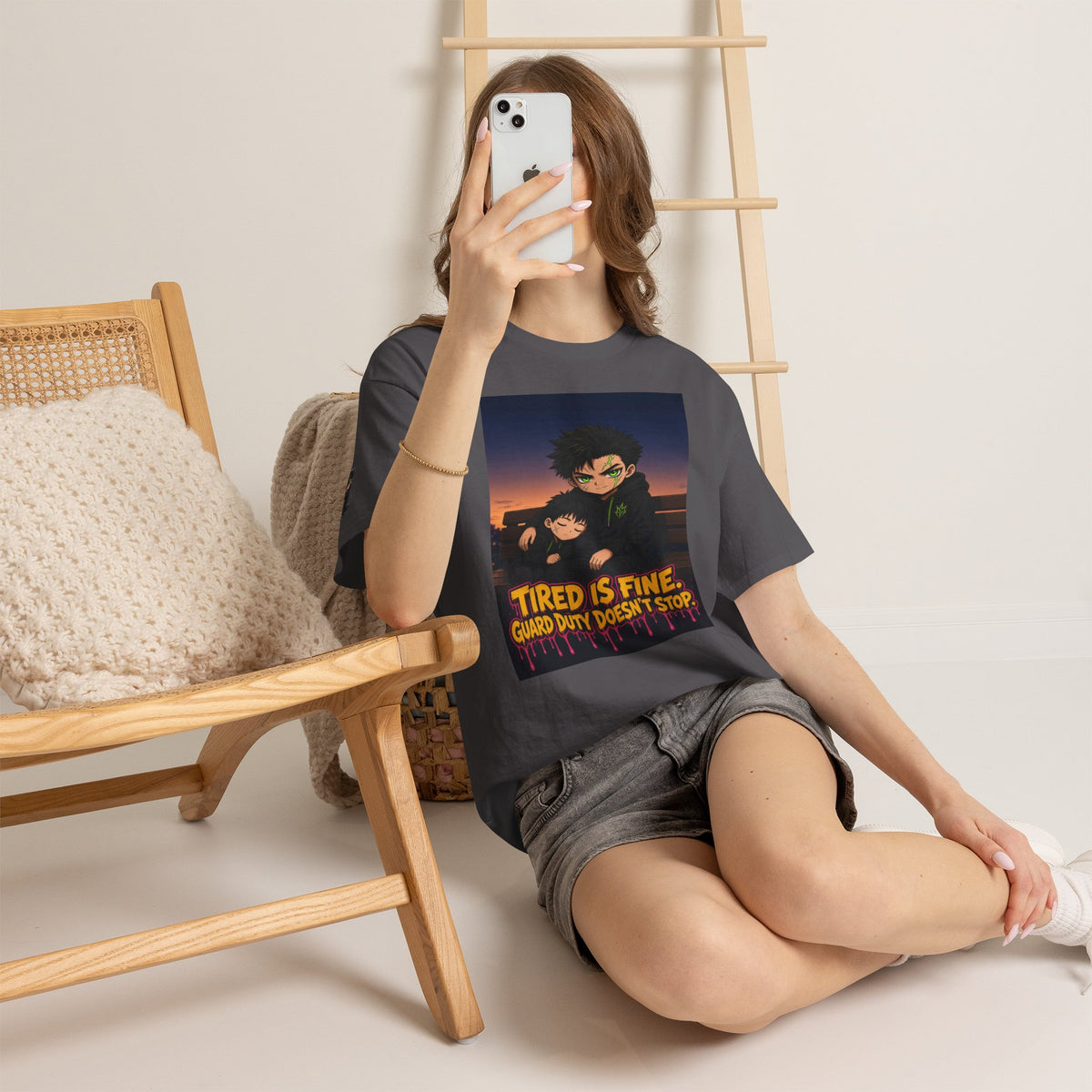 Tired Is Fine — Silas Night Watch Tee