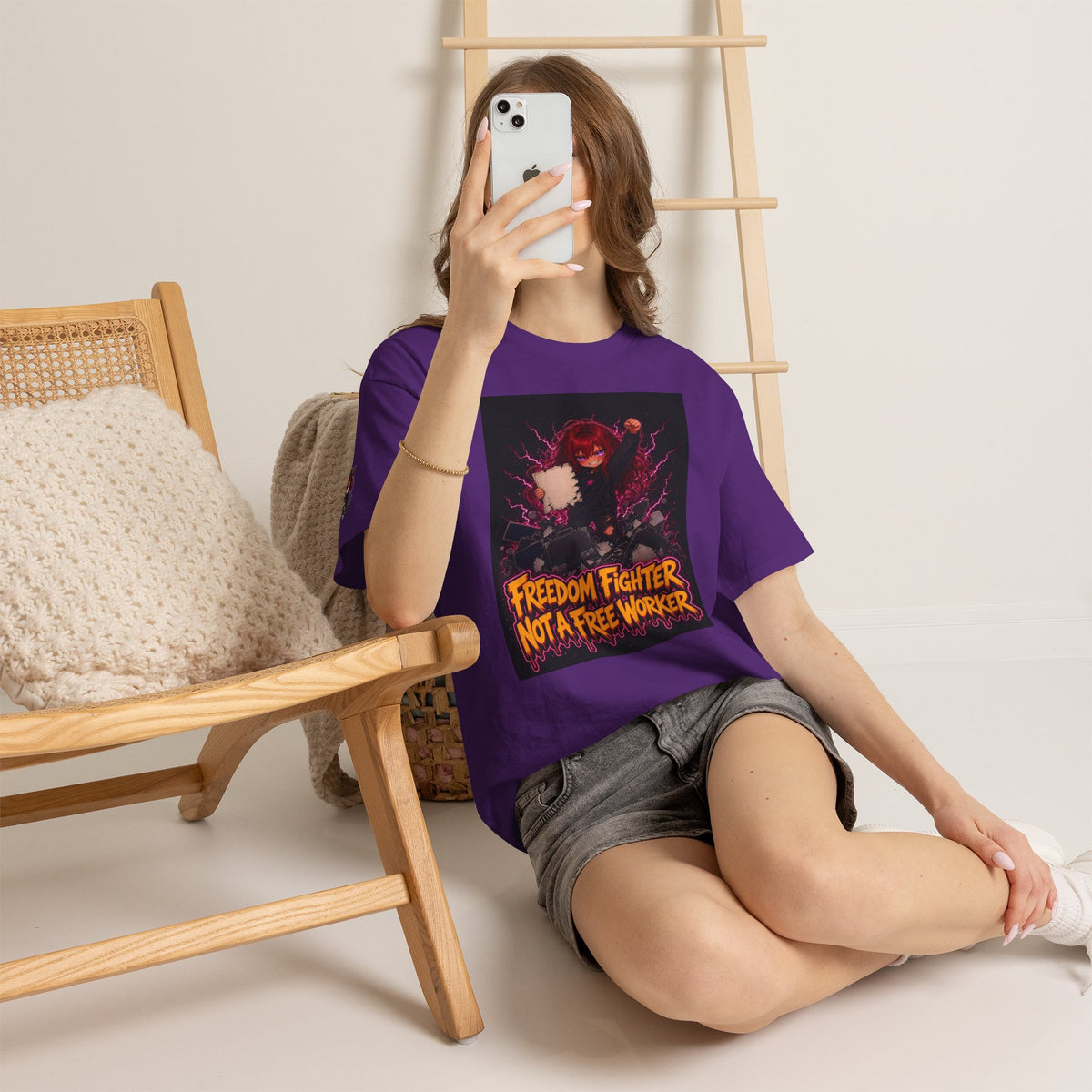 Freedom Fighter, Not a Free Worker — Nova Tee
