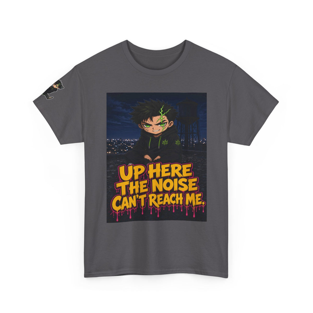 Up Here the Noise Can't Reach Me. Tee - Silas