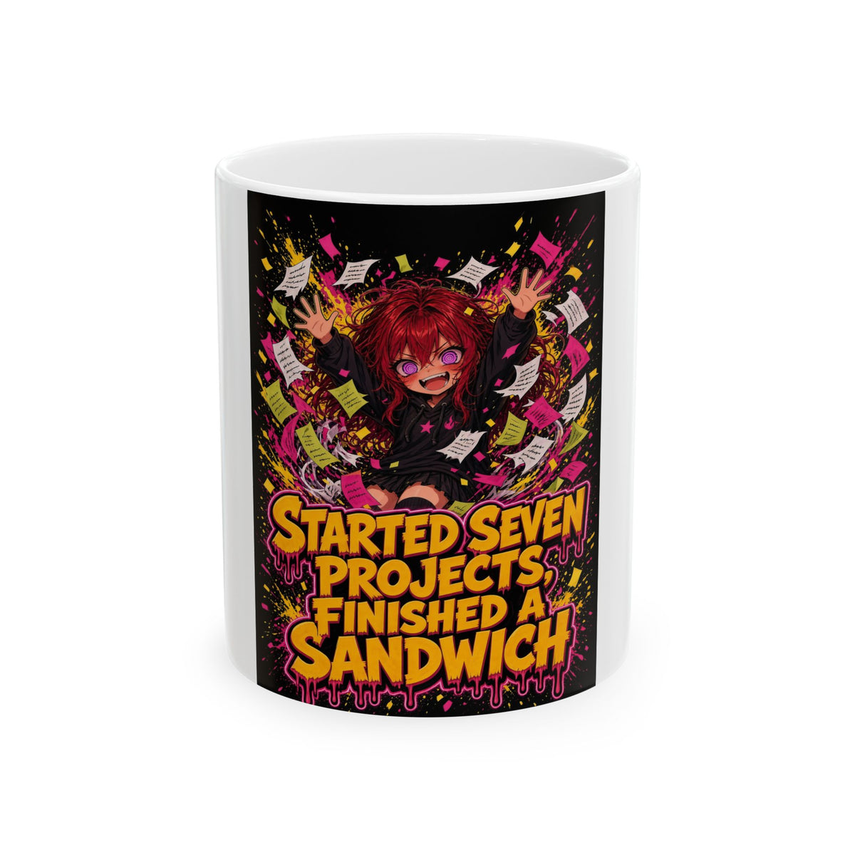 Started Seven Projects, Finished a Sandwich — Nova Mug (Nova Chaos)