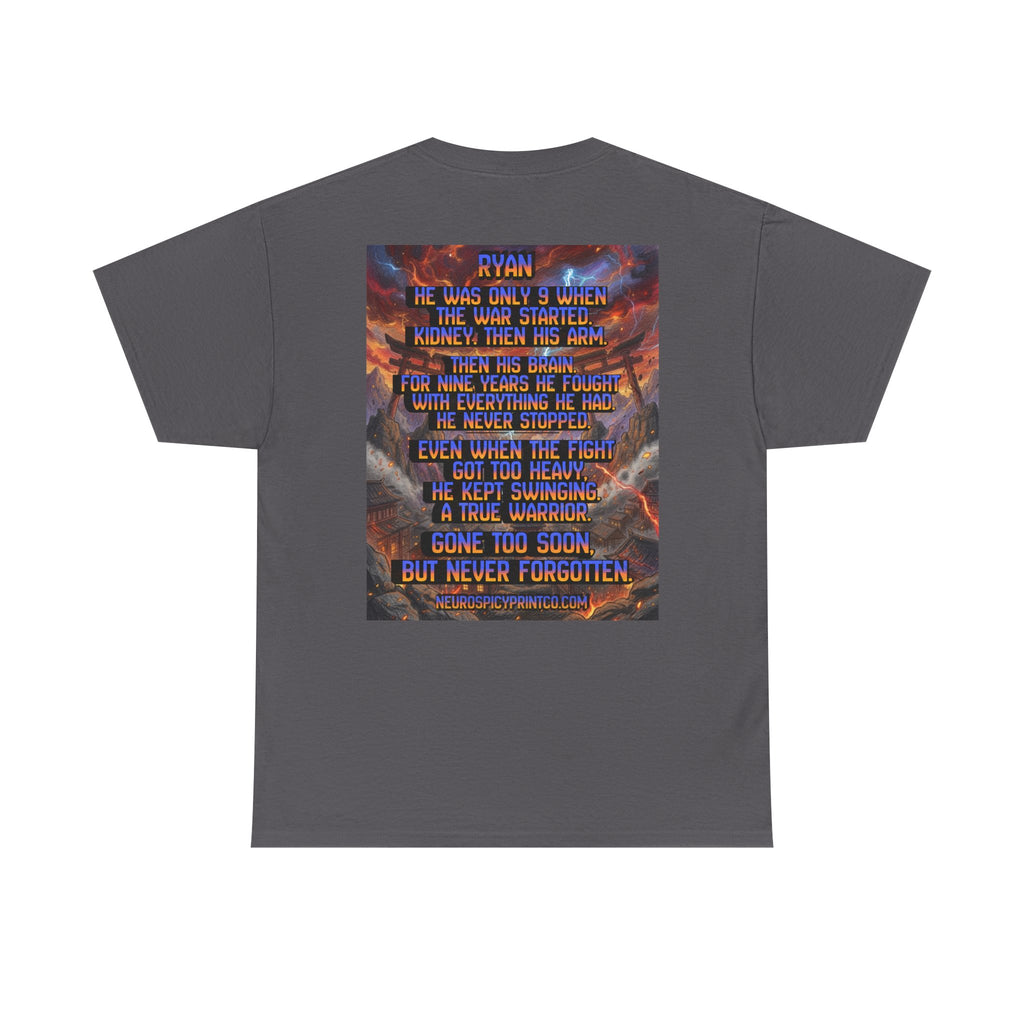 Ryan's Shirt — A Warrior's Art Lives On