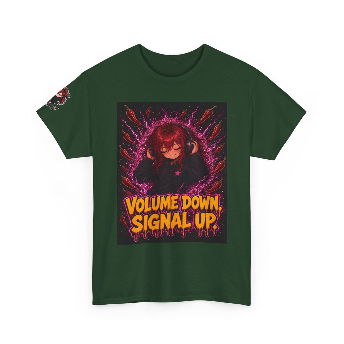 Volume Down. Signal Up. Tee - Nova