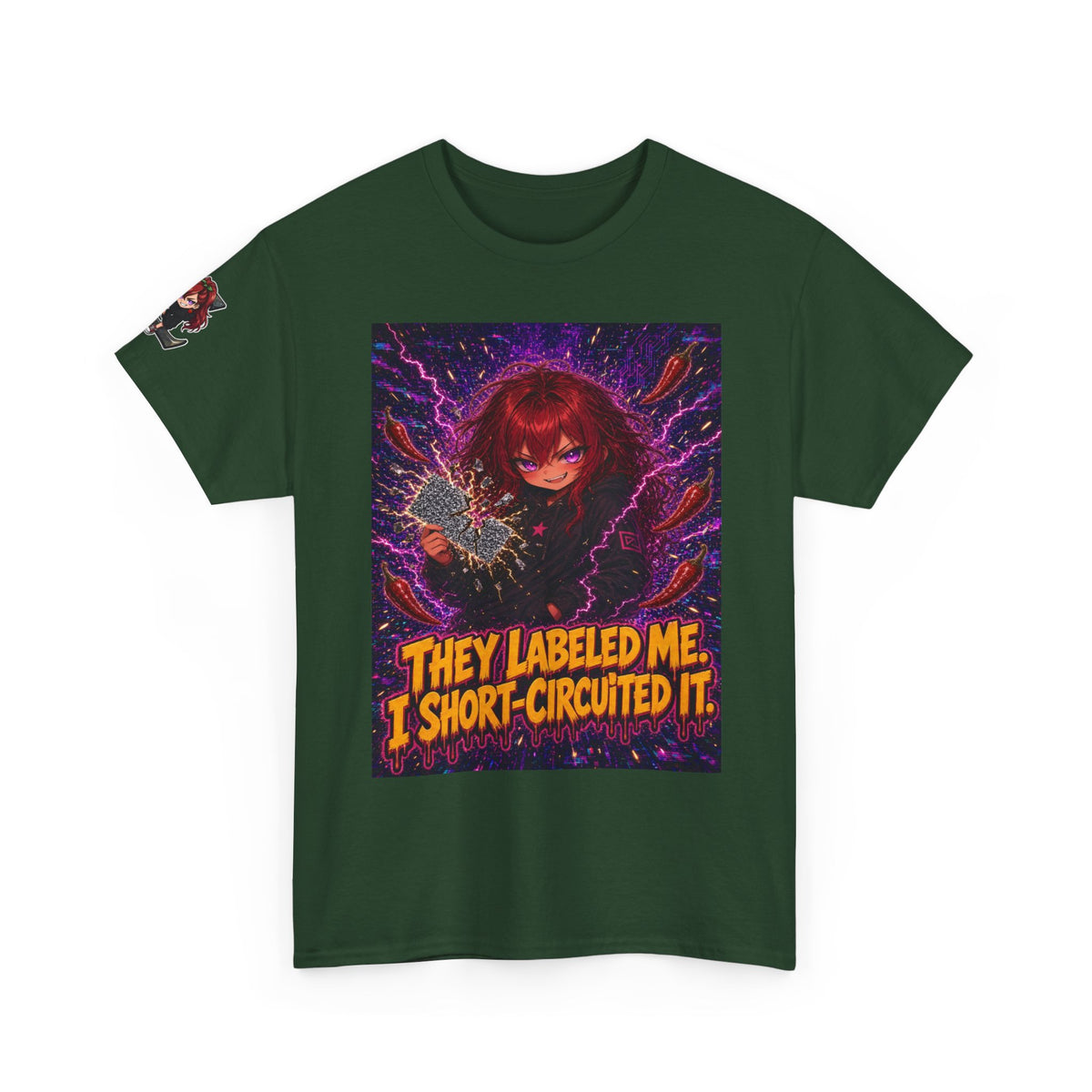 They Labeled Me. I Short-Circuited It. Tee - Nova