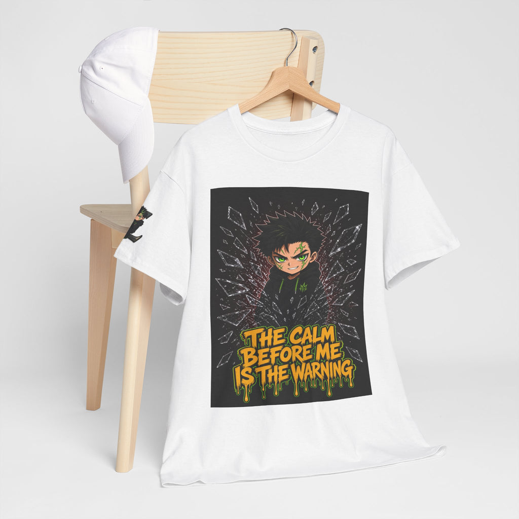 The Calm Before Me Is the Warning — Silas Tee