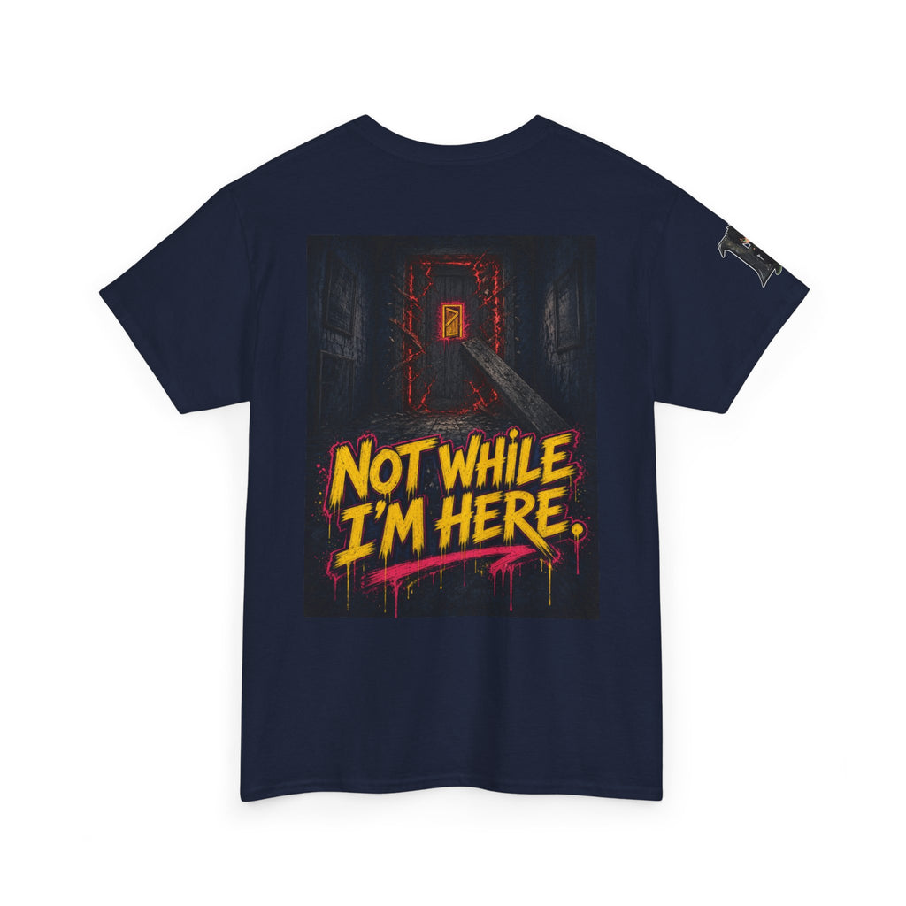 This Door Stays Shut Tonight. Tee - Silas