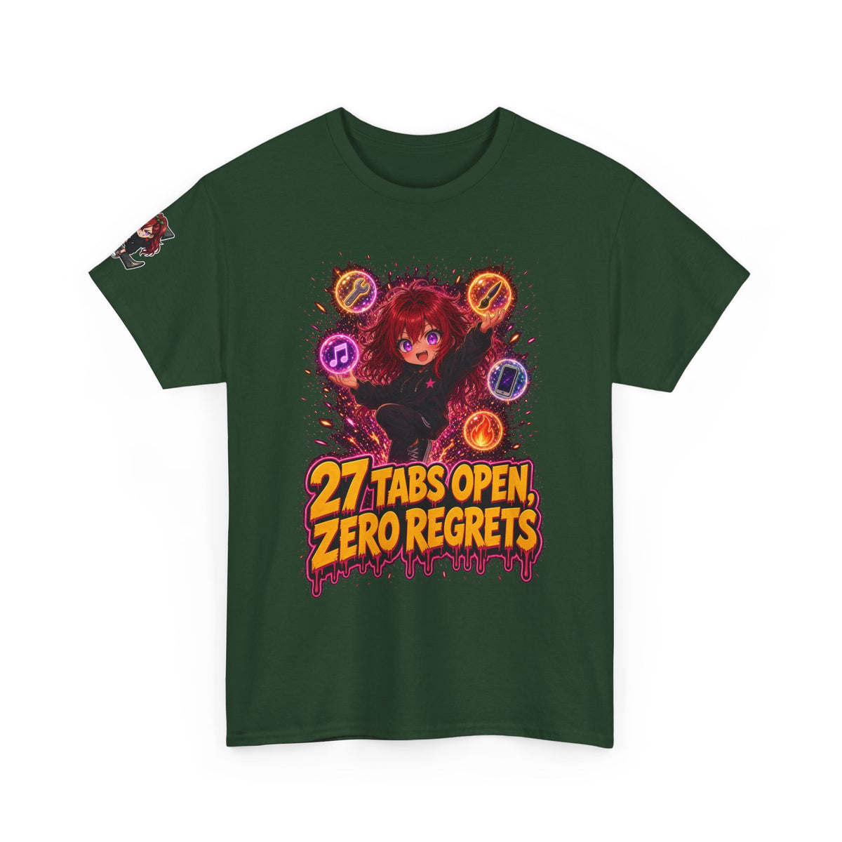 27 Tabs Open, Zero Regrets Tee - Nova