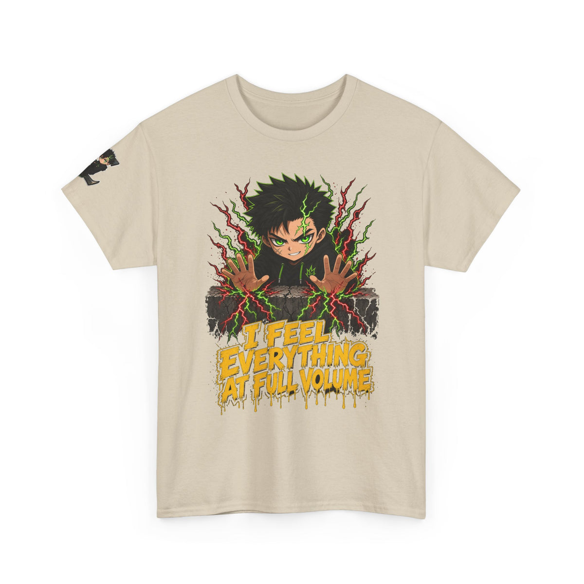 I Feel Everything at Full Volume Tee - Silas