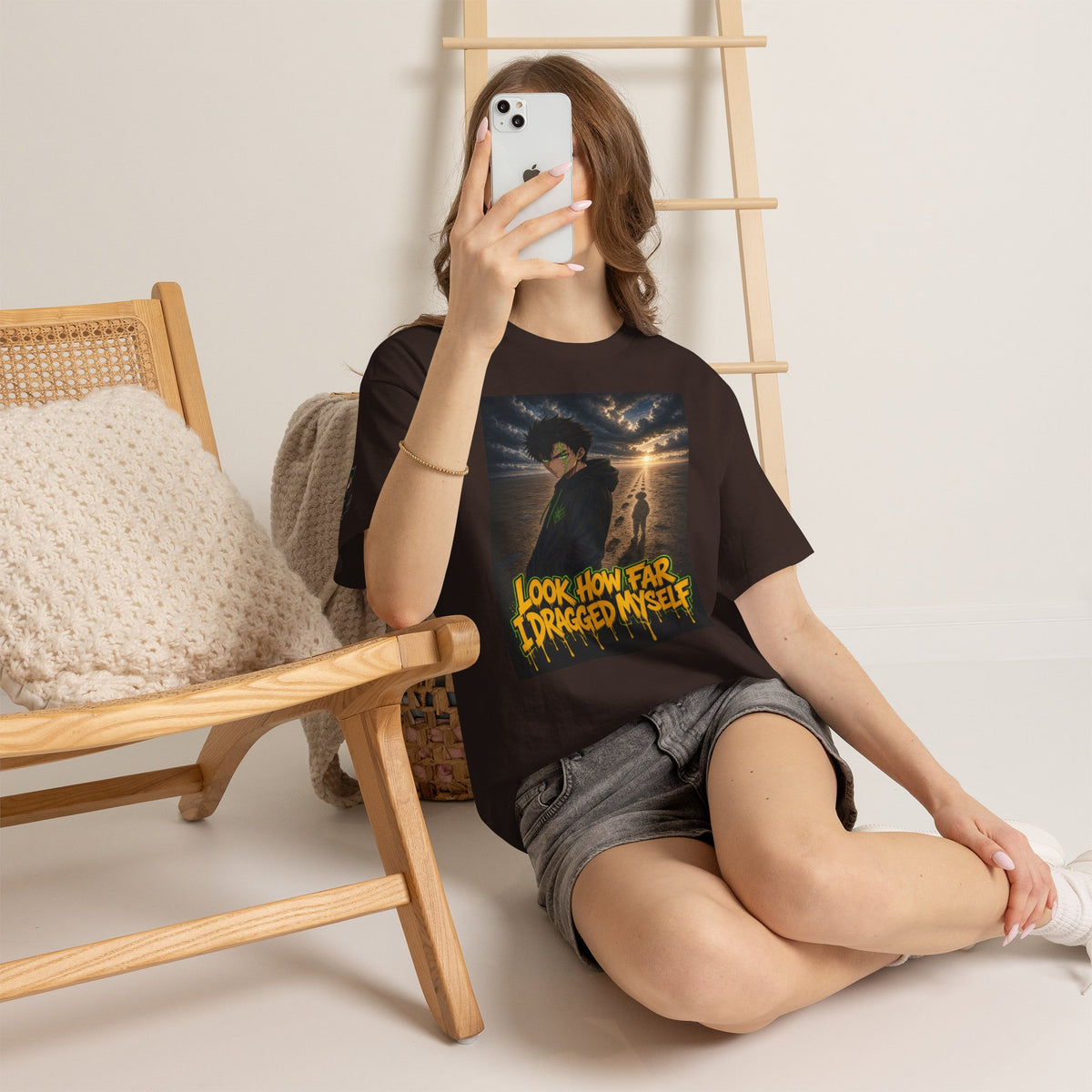 Look How Far I Dragged Myself — Silas Tee