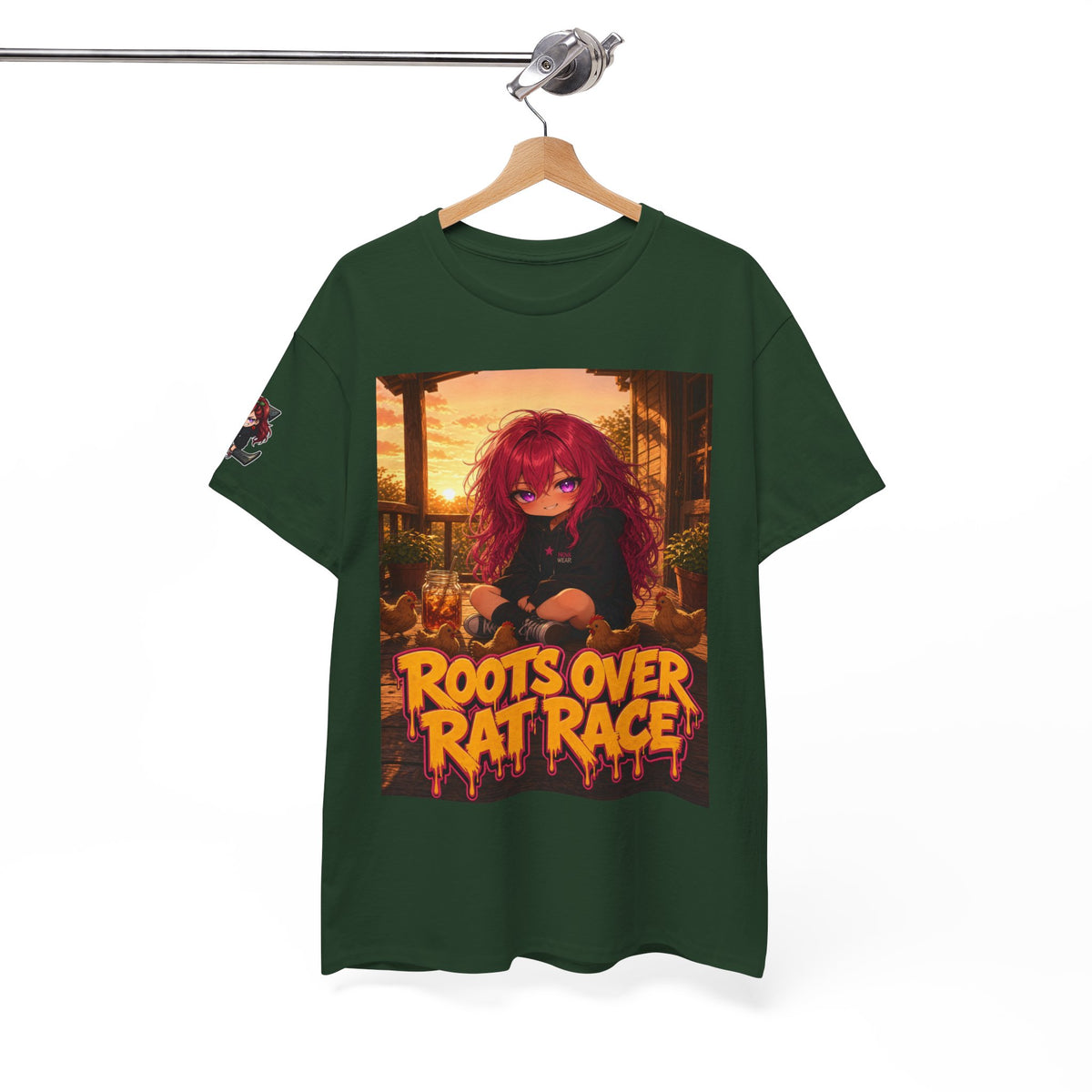 Roots Over Rat Race — Nova Tee